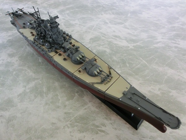 タカラ 連斬模型シリーズ 「男たちの大和」より 1/700 戦艦大和 